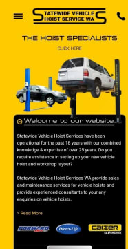 Established Vehicle Hoist Service, Installation & Repair Business