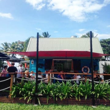 Iconic, Seaside Cafe in Paradise
