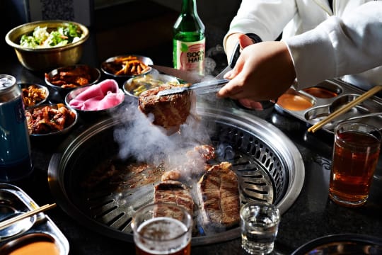Well-known Asian BBQ restaurant next to Queen Victoria Market in Melbourne