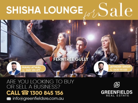 Profitable Shisha Lounge Under Management Business with Stylish Fit-Out - Popular Destination For...