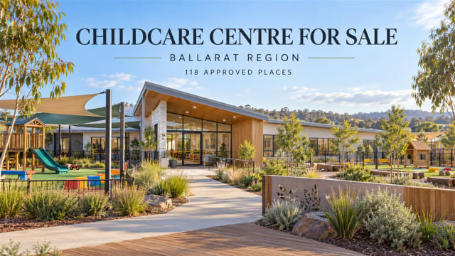 Established Ballarat Childcare Centre | 110 Approved Places