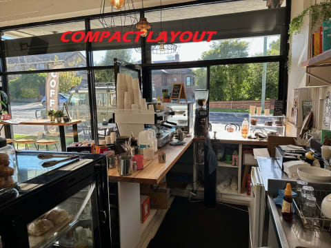 Boutique Cafe with 3 bedroom apartment. ZERO RENT !!