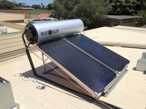Solar hot water business