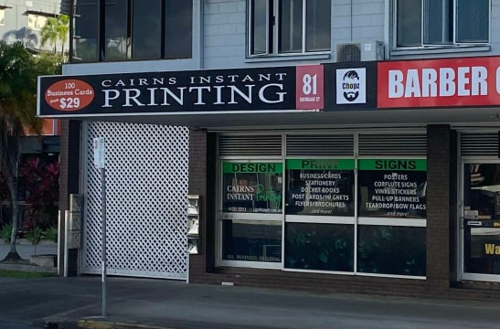 SOLD - Commercial Print and Signage Business – Cairns, QLD