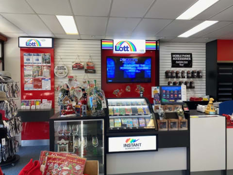 NEWSAGENT, CASKET AND TOBACCONIST