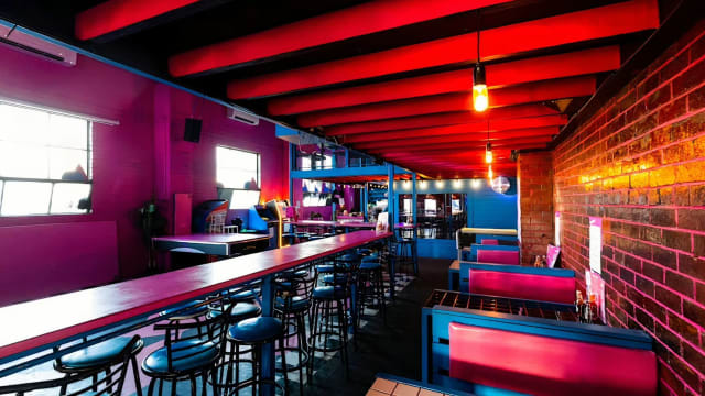 Evies Disco Diner - A Vibrant Neon-Soaked Fitzroy Spot