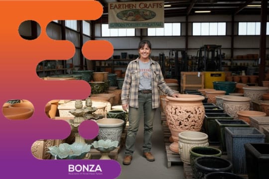 36874 Longstanding & Growing Pottery Import/Wholesale Business