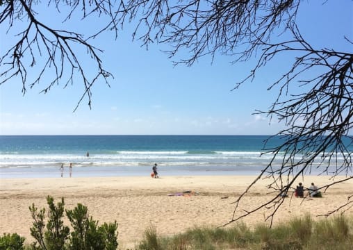 Swing Bridge Cafe Prime waterfront location.
