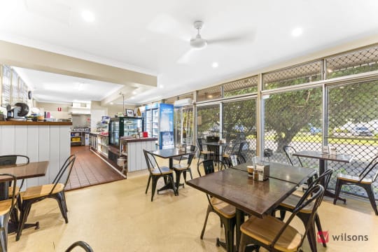 Café in the middle of a booming retail HUB