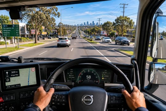 take the wheel on your new future- Heavy Vehicle license/instructing business
