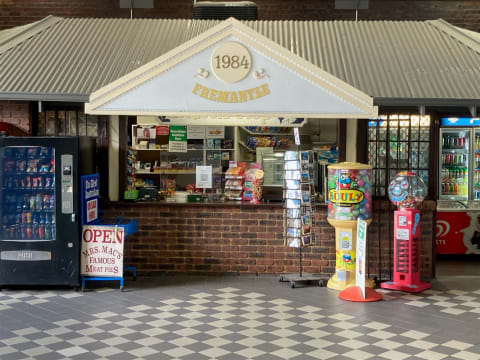 The Whistle Stop Kiosk - Fremantle Station - Authorised PTA Smartrider Cards