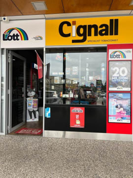 **PRICE REDUCED** CIGNALL TOBACCONIST TATTS AGENCY FOR SALE  $135,000 plus SAV