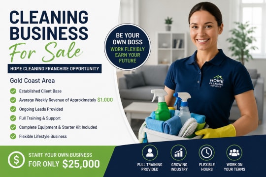 Leading Australian Brand Home Cleaning Franchise Opportunity – Gold Coast