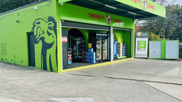Thirsty Camel Ballarat East - located on busy Ballarat thoroughfare