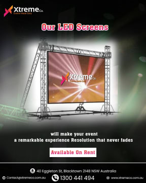XTREME CO. – LED SCREEN & EVENT EQUIPMENT HIRE BUSINESS