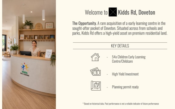 Childcare Site / Land with permit for sale