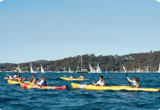 KAYAK AND STAND UP PADDLE BOARD HIRE BUSINESS - BAYVIEW / PITTWATER