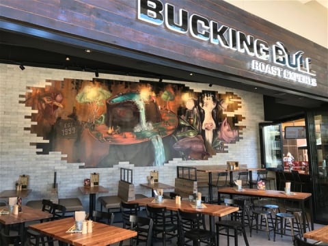 Bucking Bull, DFO Perth Airport