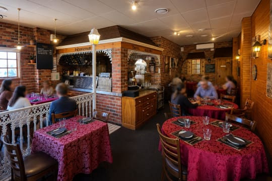 47 Yrs Est Profitable Fully Licensed Restaurant Bar Functions T/O $12K Weekly Two in One offering