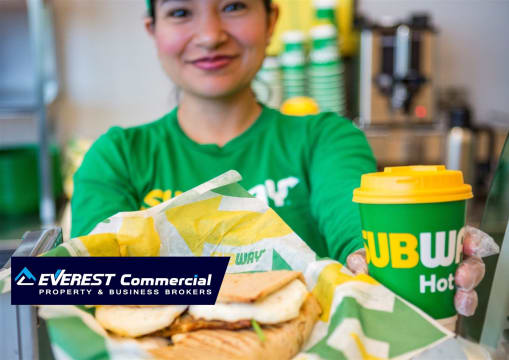 Subway Franchise Store in Melbourne's East for Sale asking $420,000