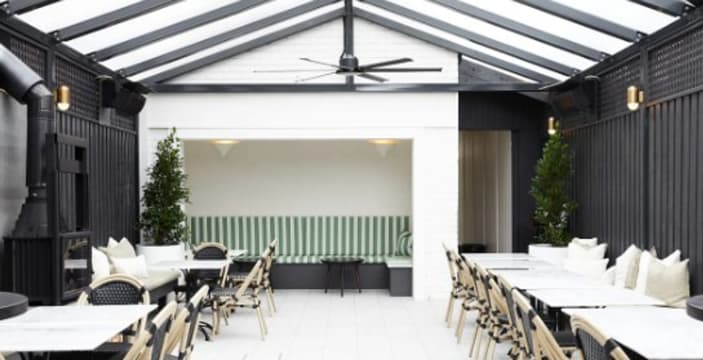 Stylish WINE BAR with uninterrupted ROOF TOP views