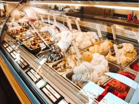 Gelateria Shop With Onsite Production