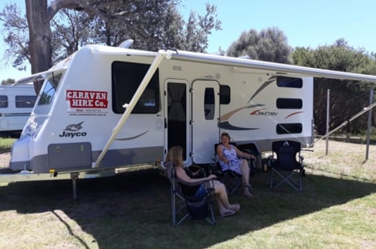 Unique Caravan Hire business. Very short hours.