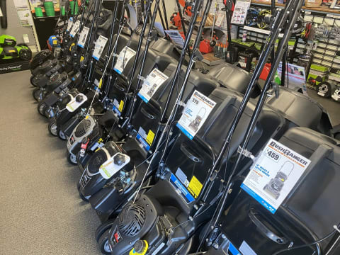 Mower workshop and retail Owner income $199k
