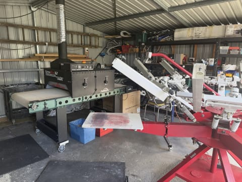 SCREEN PRINTING BUSINESS FOR SALE