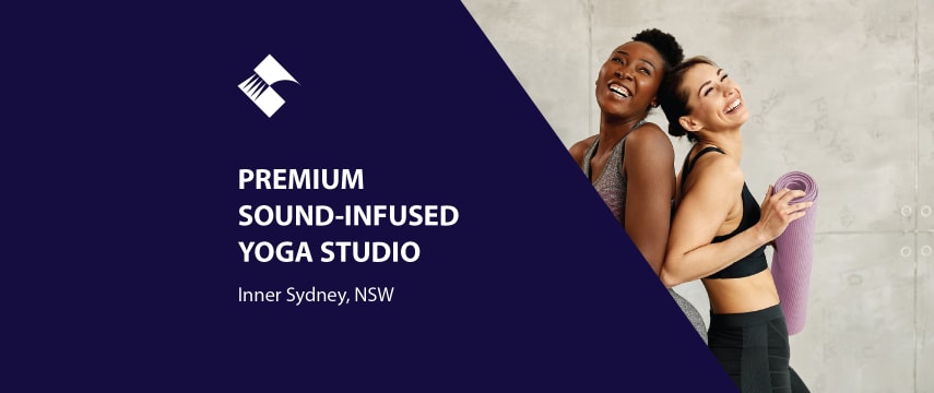 PREMIUM SOUND-INFUSED YOGA STUDIO FOR SALE (INNER-SYDNEY) BFB4186