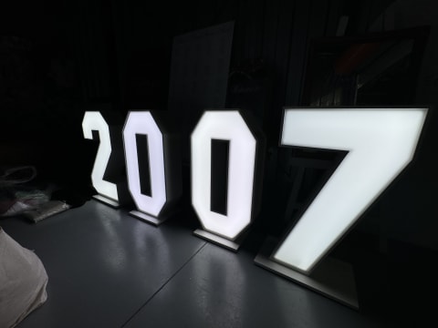 1.2 m letters & numbers prop hire business