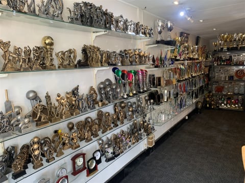 Established Trophy & Engraving Business in Prime Richmond Location
