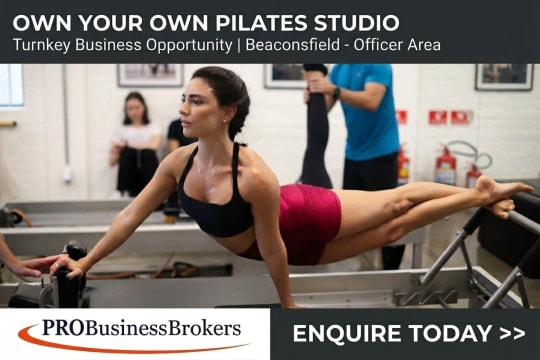 Fully Setup Boutique Reformer Pilates Studio Beaconsfield/Officer Area