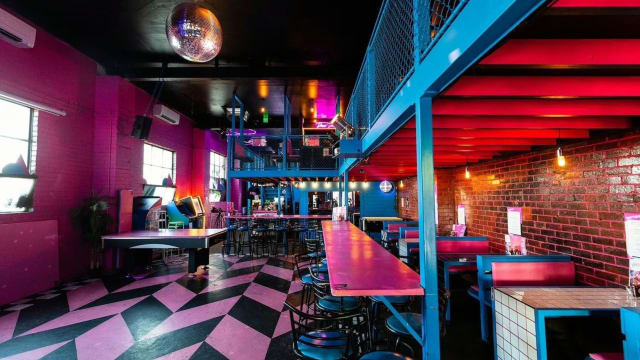 A Vibrant Neon-Soaked Fitzroy Spot