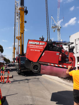 Warehouse Sweeping and Scrubbing