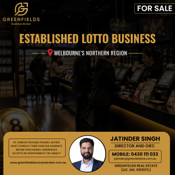 Profitable Tatts Lottery Business with Consistent Revenue, Loyal Customer Base & Strong Commissio...