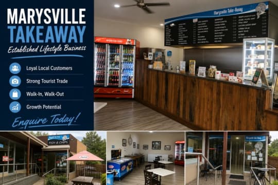 Profitable Lifestyle Business - Marysville Takeaway - WIWO