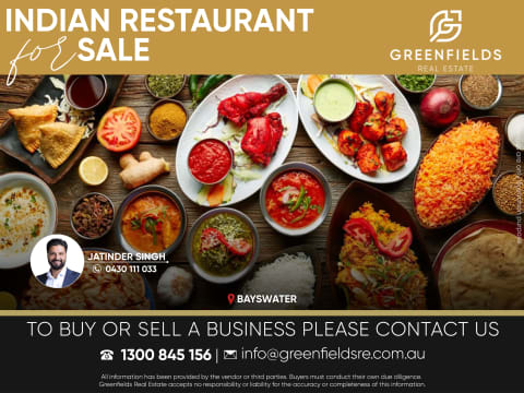 Established Indian Restaurant in VIC