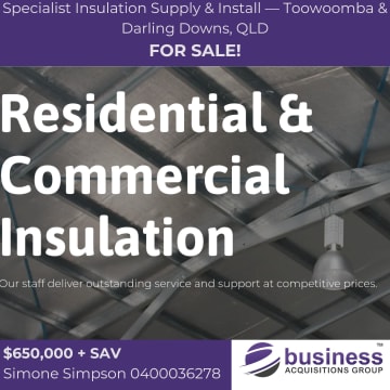 Specialist Insulation Supply & Install  Toowoomba & Darling Downs, QLD