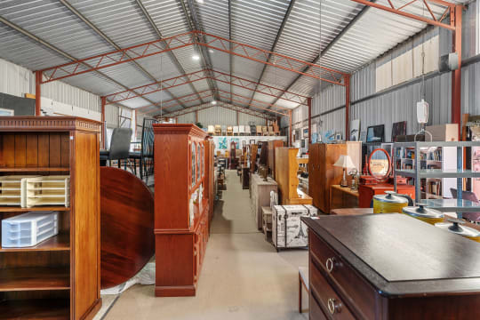 Established Busselton New & Secondhand Warehouse — $229,000 WIWO