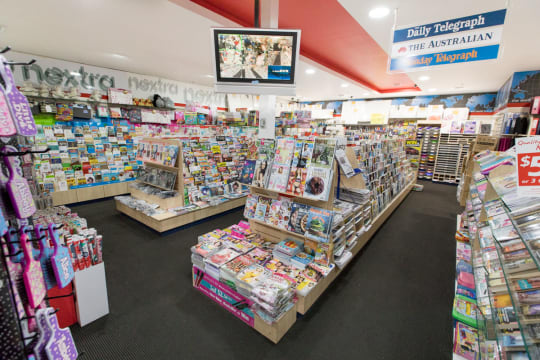 BUSY NEWSAGENCY