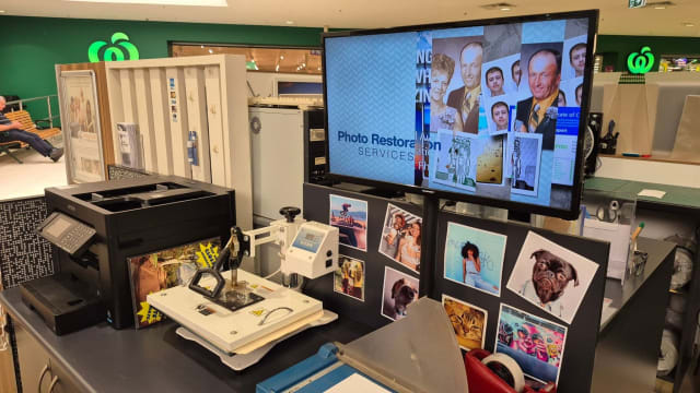 Busy Photographic shop in popular Shopping Centre