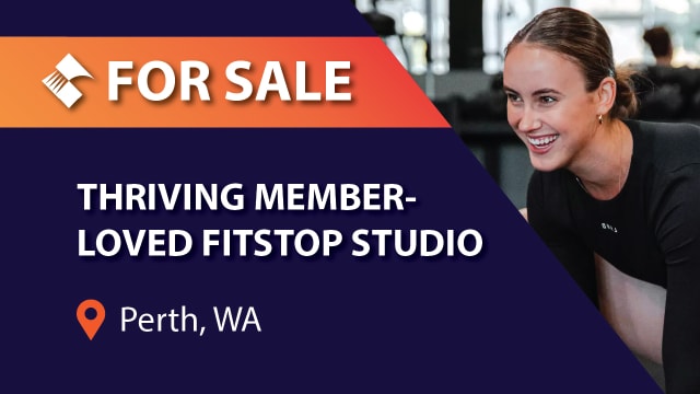 THRIVING & MEMBER-LOVED FITSTOP STUDIO (PERTH) BFB3993