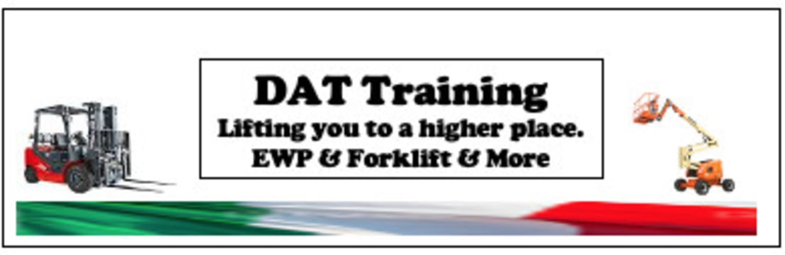 DAT Training - EWPs, Forklift, Telehandlers, VOCs