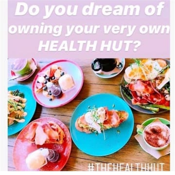 The Health Hut North Beach "where everything is delicious & Nutritious"
