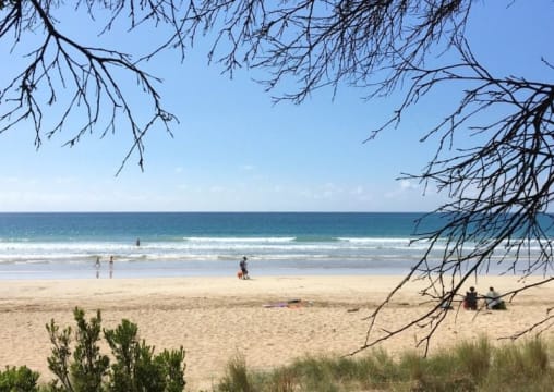 Swing Bridge Cafe Prime waterfront location.