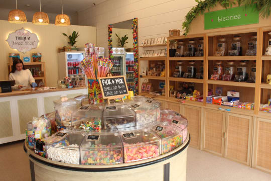 TORQUAY SWEET SHOP FOR SALE - $85,000