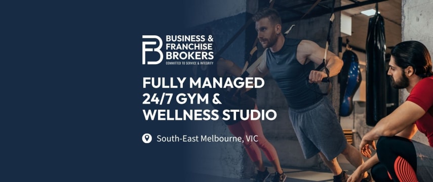 FULLY MANAGED 24/7 GYM & WELLNESS STUDIO (SOUTH-EAST MELBOURNE) BFB3151