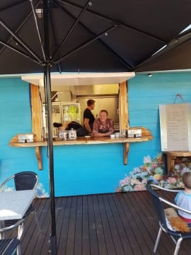 Iconic, Seaside Cafe in Paradise