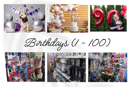 MACKAY’S ICONIC PARTY, BALLOONS, COSTUME, CAKE DECORATING, WEDDING, & GIFT SHOP